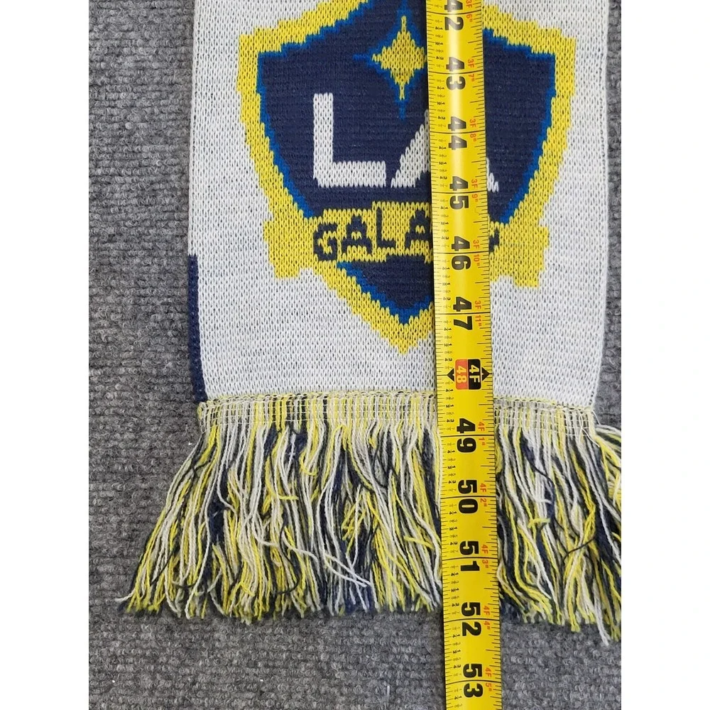 MLS Soccer LA Galaxy Team Scarf Blue & Yellow/White